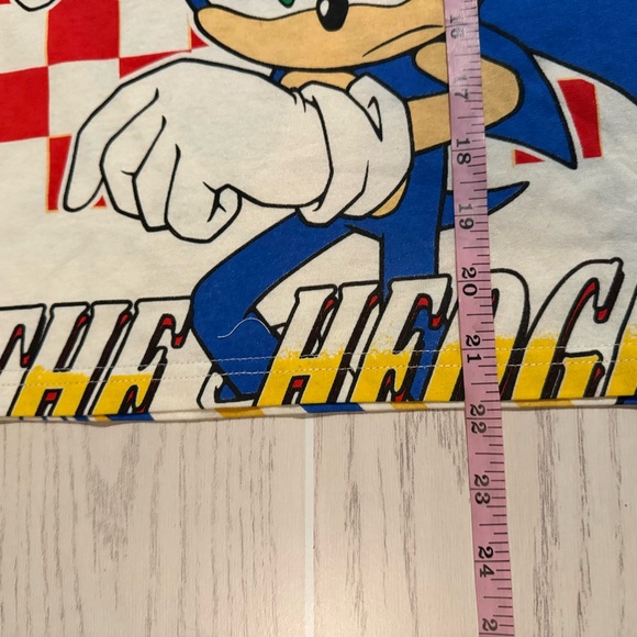 Sonic The Hedgehog Boys 10/12 Graphic Tee Blue NWOT Gamer Shirt - Picture 6 of 8